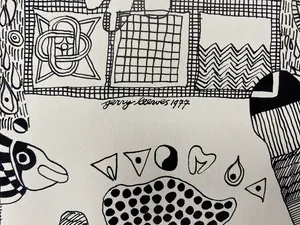 Gerry Leewes - Inkt op papier, Voorstelling met libelle en slang kopen? Bied vanaf 1!