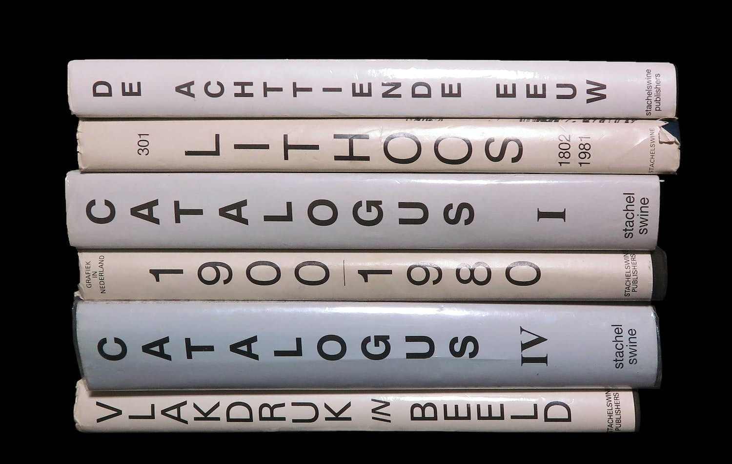 David Desjardine - Lot van 6 kunstboeken over de 19e en 20e eeuw! 4x handgesigneerd! verkocht voor € 1!