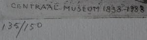 Charles Donker - Ets: Centraal museum 1838-1988, 150 jaar kopen? Bied vanaf 250!