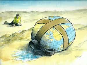 Oto Reisinger - water water verkocht voor € 35!