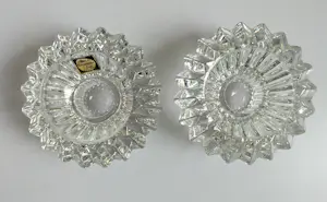 Kristalunie Maastricht - Kandelaars ontwerp Max Verboeket (2) kopen? Bied vanaf 20!