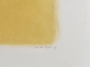 Vera de Groot - Grote gemengde techniek (pastel,inkt) "Hystar IV" gesigneerd kopen? Bied vanaf 41!