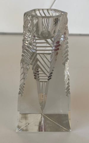 Villeroy en Boch - Twee kristallen Prisma kandelaren kopen? Bied vanaf 1!