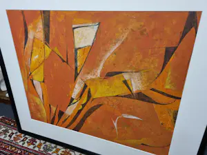 Louis Derijks - Abstracte compositie kopen? Bied vanaf 20!