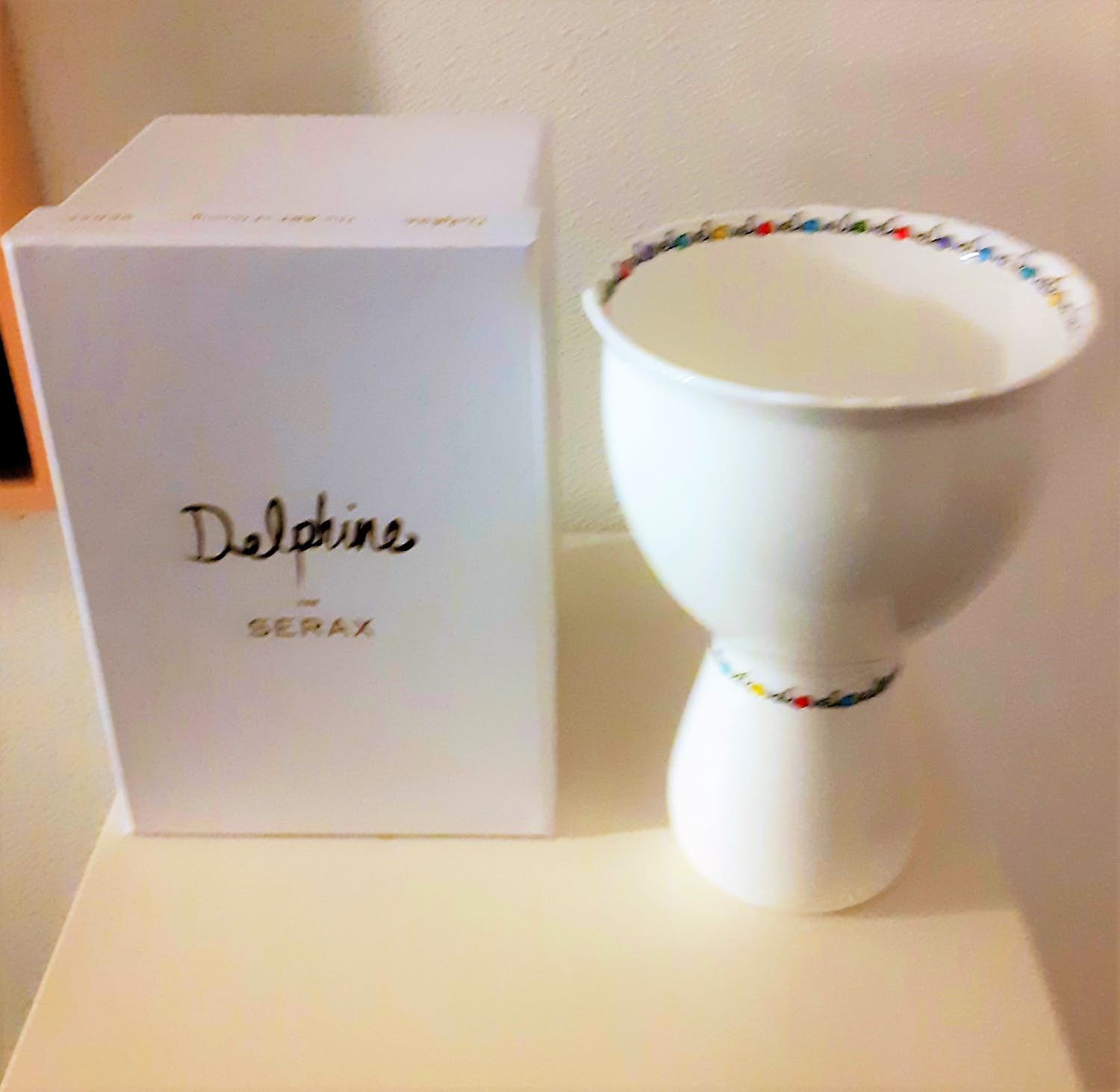 Delphine Boël - Vaas 'Love' (mooi Valentijnscadeau) incl. certificaat en verpakking verkocht voor € 55!