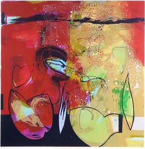 Pieter Vermeulen - Zeefdruk, Verm 635 - Ingelijst kopen? Bied vanaf 35!