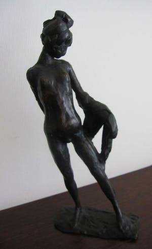 Karel Gomes - Naakt, zich afdrogend na het bad kopen? Bied vanaf 325!