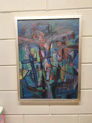 Pieter Schouten - Religeus Schilderi kopen? Bied vanaf 75!