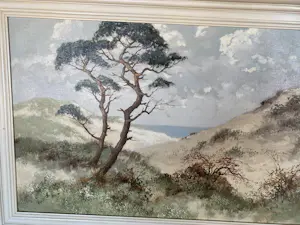 Peter Cox - Duinlandschap met zicht op zee. kopen? Bied vanaf 45!
