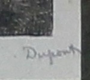 Pieter Dupont - Ingelijste ets: Ploegende ossen kopen? Bied vanaf 125!