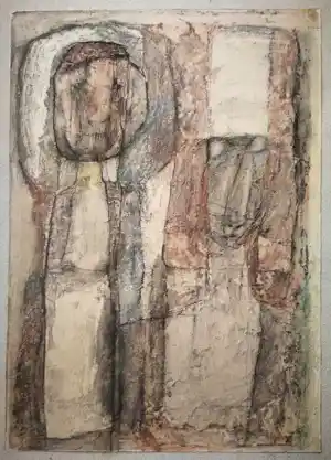 Ineke Watzema-Andriesse - Twee figuren. verkocht voor € 59!