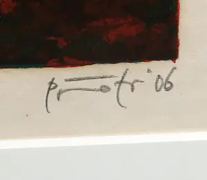 Piotr Konkel - Zeefdruk, Sunshine in your heart - Ingelijst kopen? Bied vanaf 50!