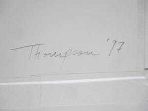 Terry Thompson - aquarel uit de serie "Postcards from the South of my mind" kopen? Bied vanaf 60!