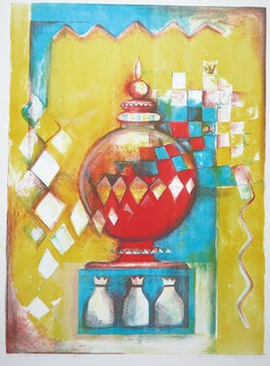 Marianne Aulman - Litho, King and castle VIII kopen? Bied vanaf 1!