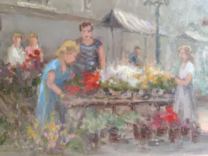 Jan Schaeffer - Bloemenmarkt kopen? Bied vanaf 50!