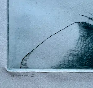 Nicolaas Wijnberg - handgesigneerde ets | 'Naakte vrouw op de rug gezien' | 1972 (ZELDZAAM WERK) kopen? Bied vanaf 100!