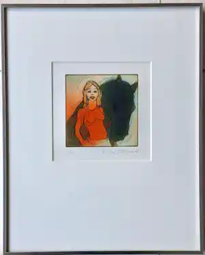 Ronald Tolman - Meisje en paard verkauft für € 75!