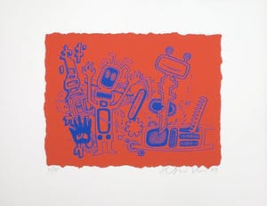 Henk Schiffmacher - Zeefdruk, Zonder titel kopen? Bied vanaf 30!