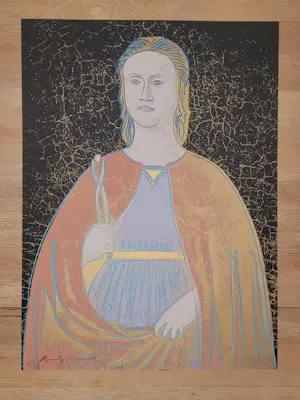 Andy Warhol - Saint Apollonia (F&S II.332) - 1984 - 79/250 kopen? Bied vanaf 14000!