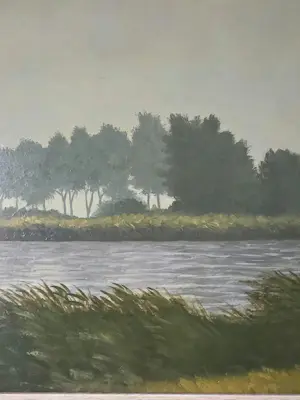 Murk Kuipers - Schemerend landschap kopen? Bied vanaf 300!