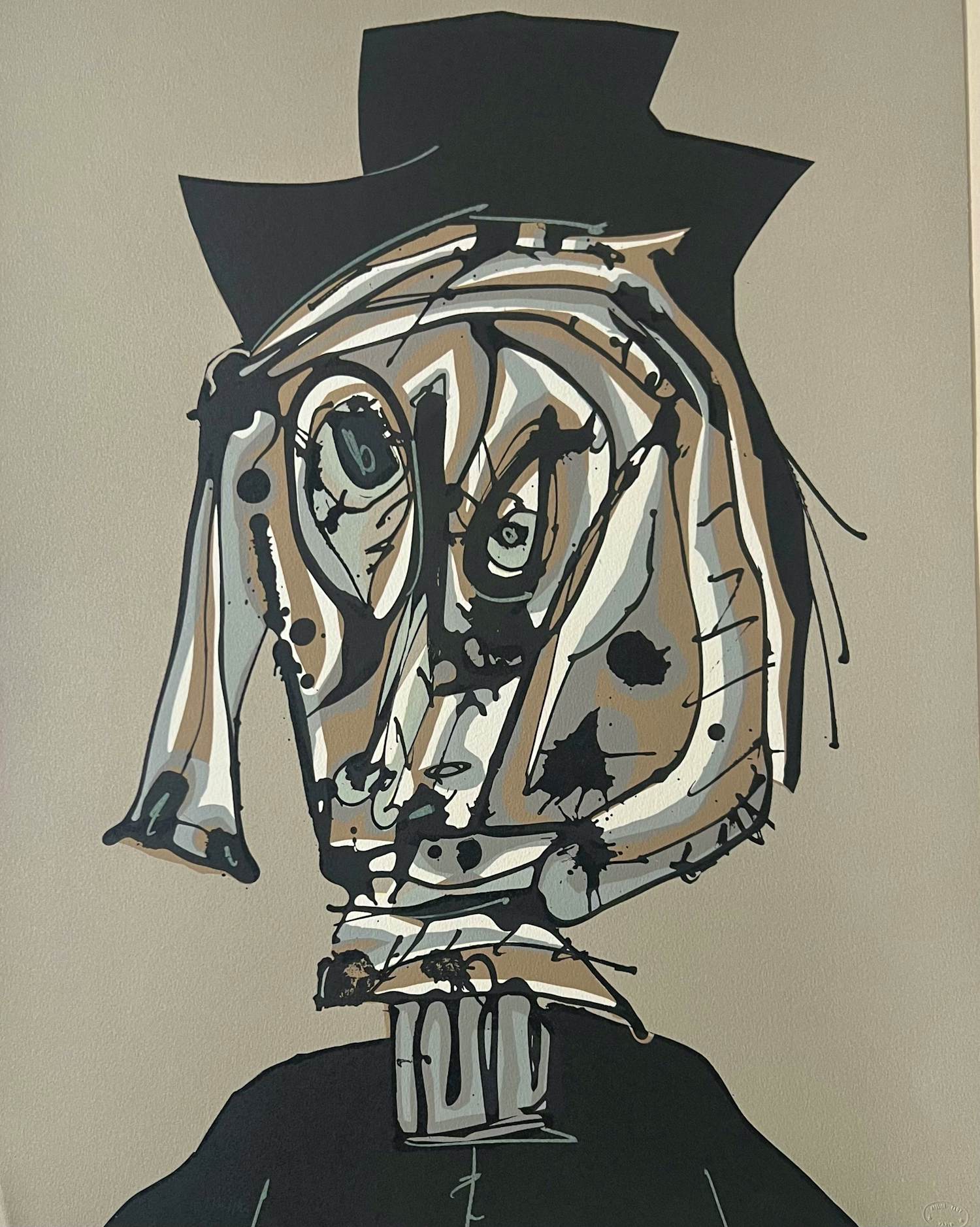 Antonio Saura - Portret van Dora Maar Dora Maar Visitada Atelier Clot Bramsen 1986 kopen? Bied vanaf 1800!