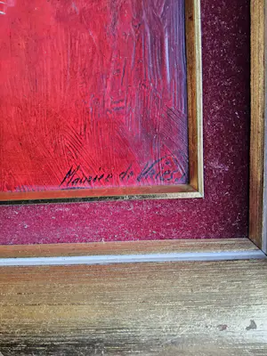 Maurice De Vries - Stilleven van bloemen in mooie lijst kopen? Bied vanaf 25!