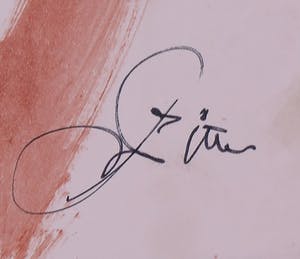 Franscz Witte - Olieverf en krijt op papier, Model man 4.2 kopen? Bied vanaf 1!