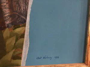 Aat Verhoog - Dame in blauw kopen? Bied vanaf 300!