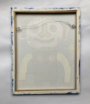 Ruud Cornelisse - acrylverf op doek - "man" - gesigneerd kopen? Bied vanaf 60!