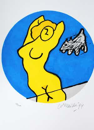 Corneille - Zeefdruk: Droombeelden - 1994 verkocht voor € 125!