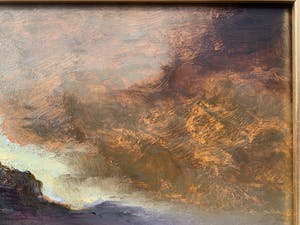 Paul Permeke - Olieverf schilderij: onweer over zee kopen? Bied vanaf 250!