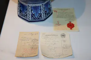 Porceleyne Fles - Royal Delft Dekselvaas kopen? Bied vanaf 150!