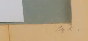 Boudewijn Korber - Gemengde techniek op papier, Le jardin de daubigny 3 kopen? Bied vanaf 1!