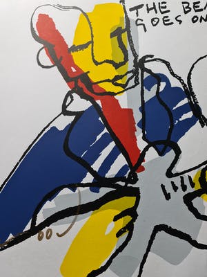 Herman Brood - Beat Goes On - gesigneerd - 230 ex. kopen? Bied vanaf 1!
