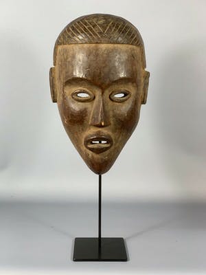 Bakongo - 190819 - Old African Bakongo Mask - Congo. kopen? Bied vanaf 45!