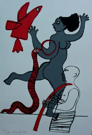Corneille - Litho - 1988 kaufen? Bieten Sie von 299!