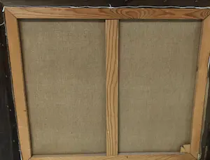 Gabriel De Pauw - Landschap met huizen aan rivier kopen? Bied vanaf 95!