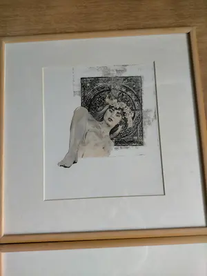 Mariska van den Enden - Gemengde techniek op doek, Aphrodite II (Zeer groot) kopen? Bied vanaf 200!