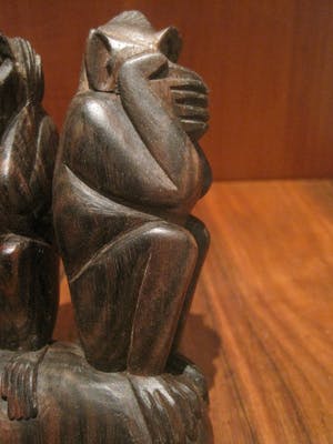 Curiosa - Amsterdamse School: Apen Horen-Zien en Zwijgen. kopen? Bied vanaf 60!