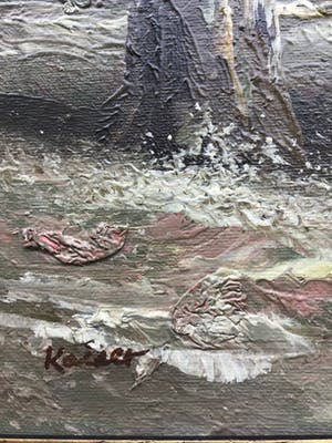 Niet of onleesbaar gesigneerd - Zonder titel kopen? Bied vanaf 1!