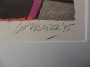 Corneille - ingelijste zeefdruk: Le voyage - 1995 kopen? Bied vanaf 120!