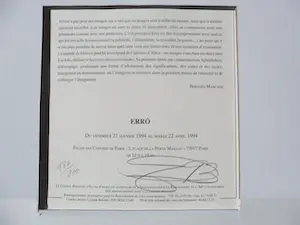 Guðmundur Erro - Litho, Tryptich - 1992 kopen? Bied vanaf 175!