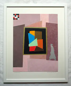 Doorlie Gerdes - Ingelijste potloodtekening , Silverman – 2020 - Lijst, 53 x 43 cm. kopen? Bied vanaf 100!