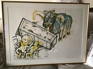 Lucebert - Zonder titel kopen? Bied vanaf 150!