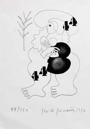 José Guimarães - onbekend verkocht voor € 30!