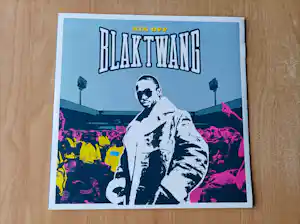 Banksy - Lp hoes - Blak Twang: Kik off verkauft für € 50!