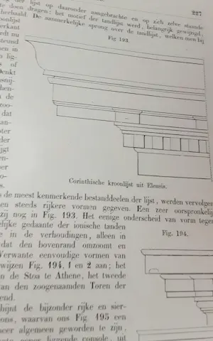 Buy Antiquarisch Boek - Oud architectonisch bouwboek met staalgravures uit 1886 Gugel gesigneerd? Bid from 69!