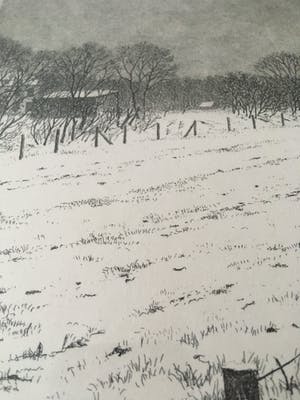 Wim van der Meij - Winterlandschap kopen? Bied vanaf 50!