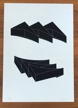 Josef Bücheler - Gesigneerde zeefdruk - 1974 - 144/150 - Zelden aangeboden! kopen? Bied vanaf 55!