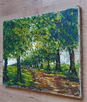 Niet of onleesbaar gesigneerd - Hollandse school, landschap kopen? Bied vanaf 1!